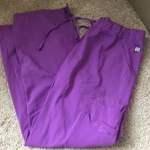 Carhart sapphire purple scrub pants
